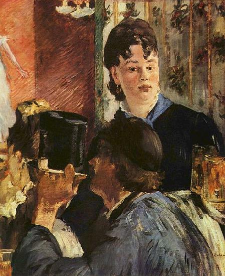Edouard Manet La serveuse de bocks oil painting picture